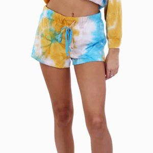 NWT ANTHROPOLOGIE Maronie Tie-Dye Casual Shorts
